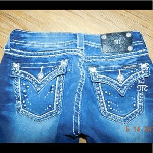 Studded Miss Me skinny jeans